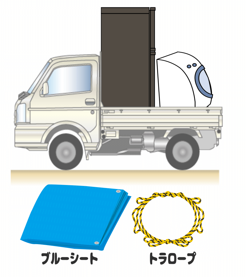 冷蔵庫と洗濯機の自力運搬